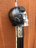 Steampunk Ride or Die Swagger Cane by Nemesis Now