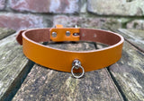 Add your own pendant leather choker approx 19mm wide. Choice of 13 colours and spikes.