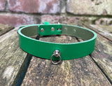 Add your own pendant leather choker approx 19mm wide. Choice of 13 colours and spikes.
