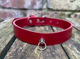 Add your own pendant leather choker approx 19mm wide. Choice of 13 colours and spikes.