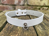 Add your own pendant leather choker approx 19mm wide. Choice of 13 colours and spikes.