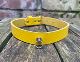 Add your own pendant leather choker approx 19mm wide. Choice of 13 colours and spikes.
