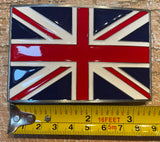 Union Jack metal belt buckle BK02