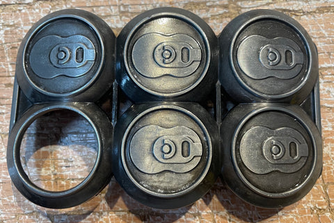 Six pack metal belt buckle BK13