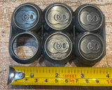Six pack metal belt buckle BK13