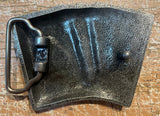 Royal flush metal belt buckle BK15