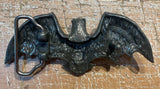 Bat metal belt buckle BK27