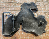 Motorbike metal belt buckle BK29