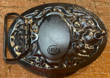 Scorpion in resin metal belt buckle BK30
