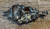 Love hurts metal belt buckle BK38