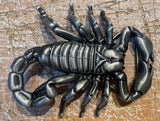 Scorpion metal belt buckle BK52