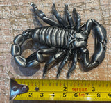 Scorpion metal belt buckle BK52