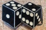 Dice metal belt buckle BK53