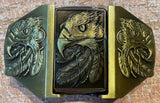 Eagle lighter metal belt buckle BK58