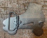 Roller skate metal belt buckle BK64