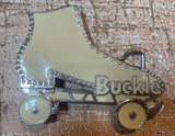 Roller skate metal belt buckle BK64