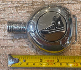 Sneaker spinner flask shaped metal belt buckle BK69 (not a real flask)