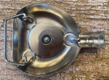 Scorpion spinner flask shaped metal belt buckle BK69 (not a real flask)