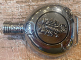 Scorpion spinner flask shaped metal belt buckle BK69 (not a real flask)