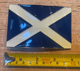 Scotland flag metal belt buckle BK71