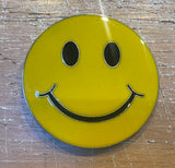 Smiley face metal belt buckle BK72