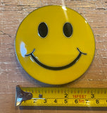 Smiley face metal belt buckle BK72