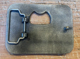 Bison bottlle opener metal belt buckle BK74