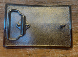 Flag metal belt buckle BK75