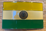 Flag metal belt buckle BK75