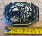 Lion lighter metal belt buckle BK81