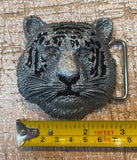 Tiger head metal belt buckle BK86