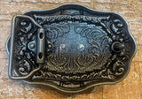 Deer metal belt buckle BK89