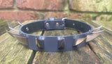 Claw spike leather choker approx 19mm wide. Choice of spikes and 13 colours.