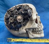 Steampunk Clockwork Cranium Skull by Nemesis Now
