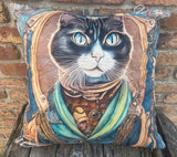 Cat Pattern Cushion (B)
