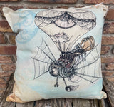 Airship Pattern Cushion