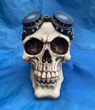 Steampunk Goggles Skull by Nemesis Now