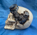 Steampunk Goggles Skull by Nemesis Now