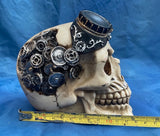 Steampunk Goggles Skull by Nemesis Now