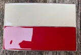 Polish flag metal belt buckle BK05