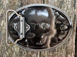 Sugar Skull metal belt buckle BK08