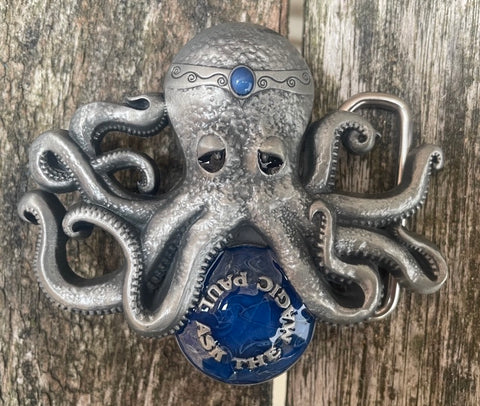 Octopus metal belt buckle BK16