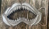 Shark jaw metal belt buckle BK18