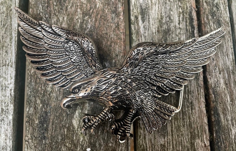Eagle metal belt buckle BK20
