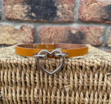 Heart, Cat or O-Ring Hoop Choker 10mm Wide