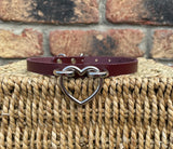 Heart, Cat or O-Ring Hoop Choker 10mm Wide