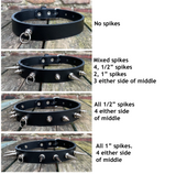 Add your own pendant Choker, with or without spikes.