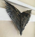 Steampunk Blade Raven Wall Ornament by Nemesis Now