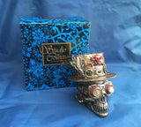Steampunk Clockwork Baron Skull. Veronese Studio Collection
