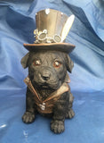 Steampunk Cogsmiths Dog by Nemesis Now